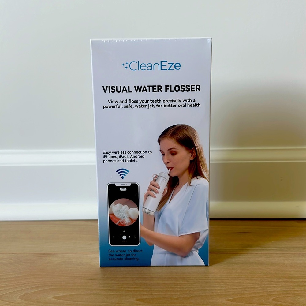 CleanEze visual water flosser